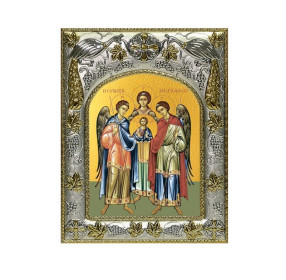 Икона архангел Михаил, Гавриил и Рафаил